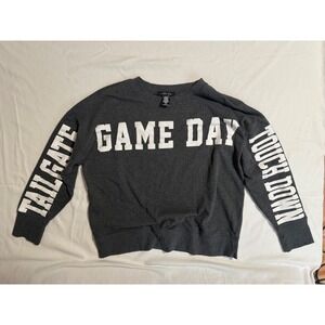 Sable Sky Game Day Tailgate Touchdown Sweatshirt Charcoal Grey XL BJB52S5-410ER